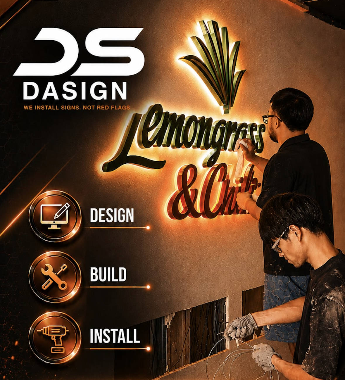 Logo + tagline